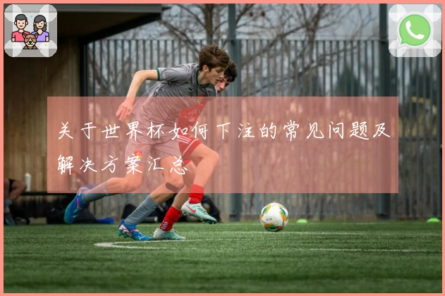 关于世界杯如何下注的常见问题及解决方案汇总