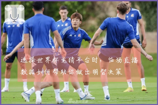 选择世界杯竞猜平台时，临场直播数据如何帮助你做出明智决策