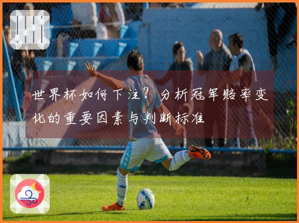 世界杯如何下注？分析冠军赔率变化的重要因素与判断标准