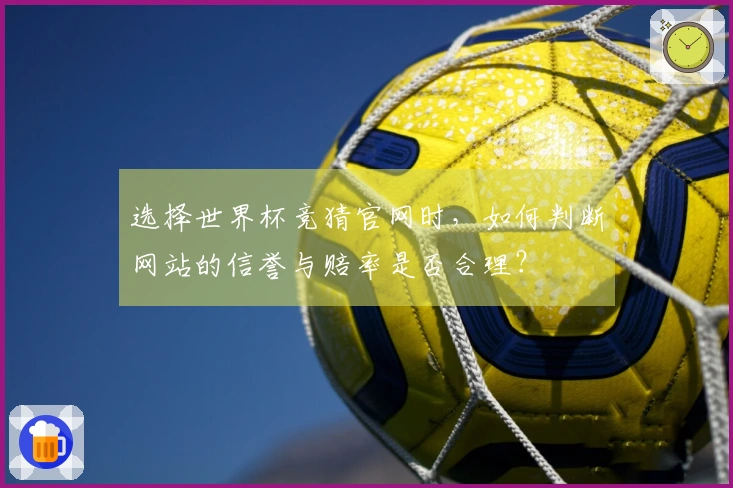 选择世界杯竞猜官网时，如何判断网站的信誉与赔率是否合理？